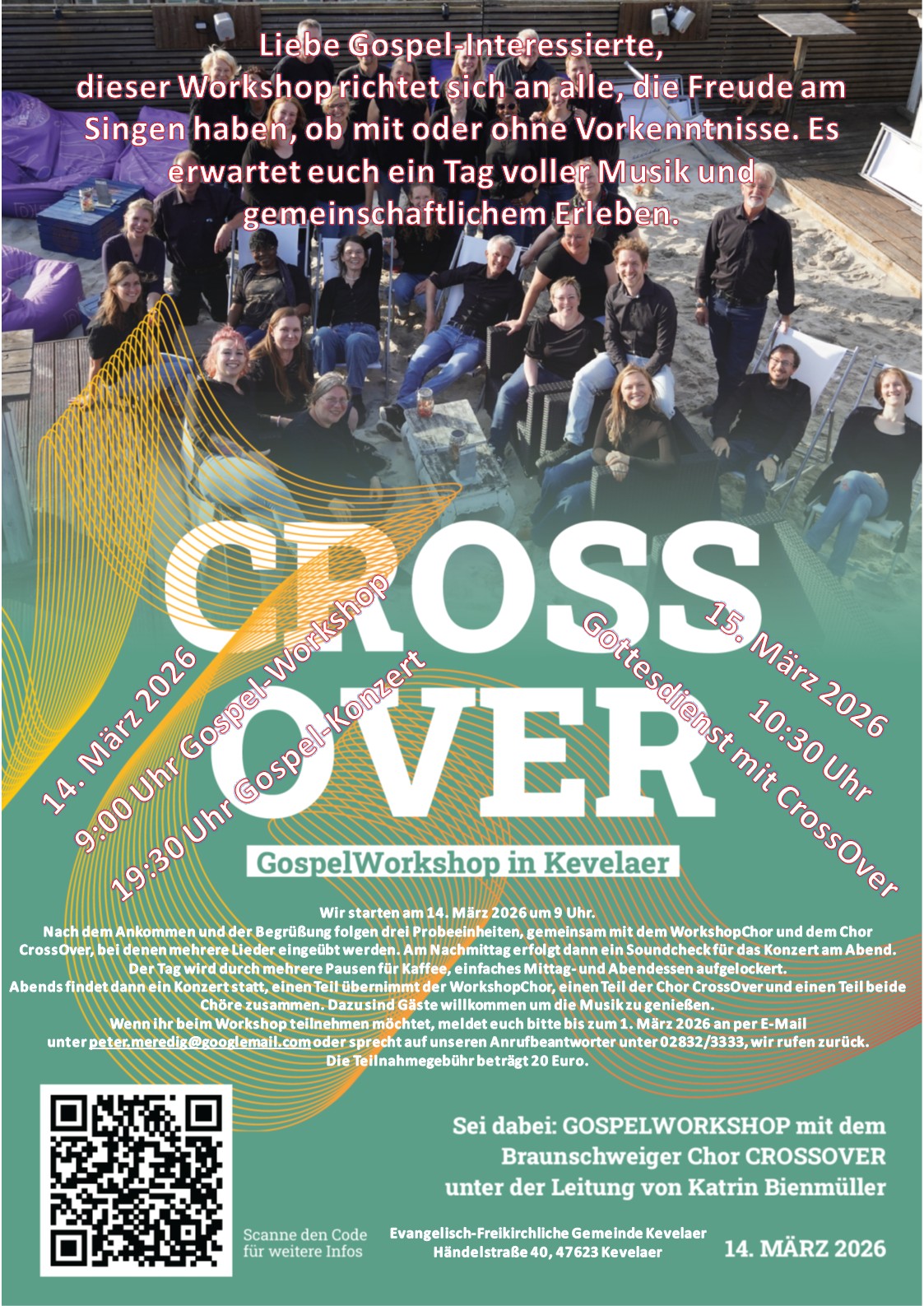 Plakat Gospel Wochenende